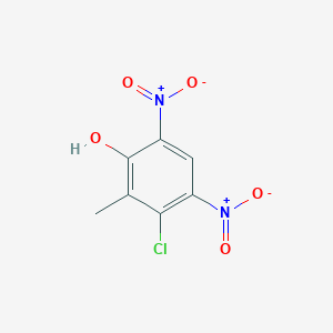 3-Chloro-2-methyl-4,6-dinitrophenol