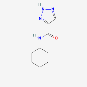 molecular formula C10H16N4O B2955634 N-(4-methylcyclohexyl)-1H-1,2,3-triazole-5-carboxamide CAS No. 1468572-25-9