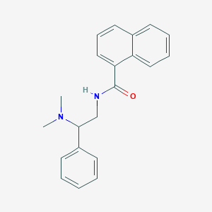 N-(2-(dimethylamino)-2-phenylethyl)-1-naphthamide
