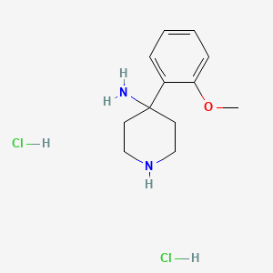4-(2-Methoxyphenyl)piperidin-4-amine dihydrochloride