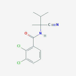 2,3-dichloro-N-(1-cyano-1,2-dimethylpropyl)benzamide