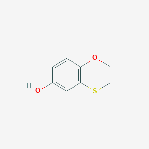 molecular formula C8H8O2S B2956221 2,3-Dihydro-1,4-benzoxathiin-6-ol CAS No. 402911-50-6