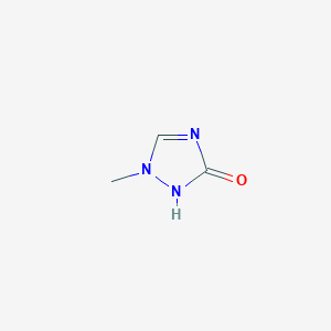 molecular formula C3H5N3O B2956372 1-methyl-2,3-dihydro-1H-1,2,4-triazol-3-one CAS No. 55847-43-3