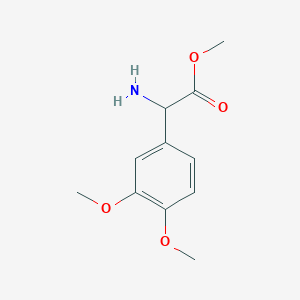Methyl 2-amino-2-(3,4-dimethoxyphenyl)acetate