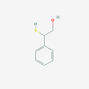 molecular formula C8H10OS B2956530 2-苯基-2-硫烷基乙醇 CAS No. 60615-96-5