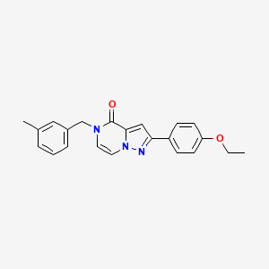 2-(4-ethoxyphenyl)-5-(3-methylbenzyl)pyrazolo[1,5-a]pyrazin-4(5H)-one
