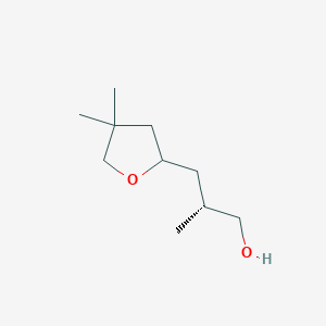 (2R)-3-(4,4-Dimethyloxolan-2-yl)-2-methylpropan-1-ol