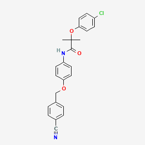 molecular formula C24H21ClN2O3 B2956778 AMPK activator 4 