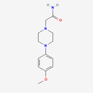 2-[4-(4-Methoxyphenyl)piperazin-1-yl]acetamide