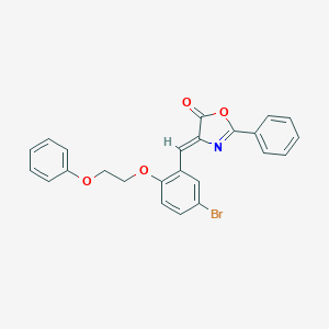 4-[5-bromo-2-(2-phenoxyethoxy)benzylidene]-2-phenyl-1,3-oxazol-5(4H)-one