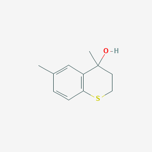 molecular formula C11H14OS B2956850 4,6-二甲基-4-硫代色满 CAS No. 478065-01-9