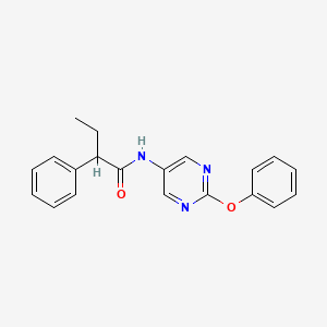 N-(2-phenoxypyrimidin-5-yl)-2-phenylbutanamide