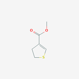 molecular formula C6H8O2S B2956961 Methyl 2,3-dihydrothiophene-4-carboxylate CAS No. 14189-41-4