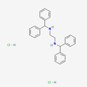 molecular formula C28H30Cl2N2 B2956978 Amn082 dihydrochloride CAS No. 83027-13-8; 97075-46-2