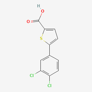 molecular formula C11H6Cl2O2S B2957001 5-(3,4-dichlorophenyl)thiophene-2-carboxylic Acid CAS No. 338793-86-5