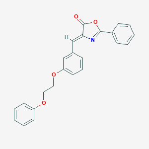 4-[3-(2-phenoxyethoxy)benzylidene]-2-phenyl-1,3-oxazol-5(4H)-one