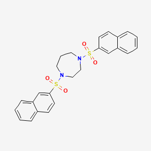 1,4-Bis(naphthalen-2-ylsulfonyl)-1,4-diazepane