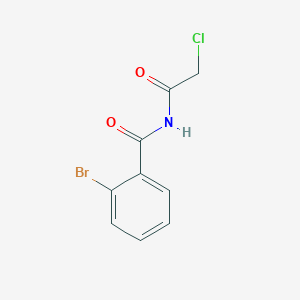 2-bromo-N-(2-chloroacetyl)benzamide