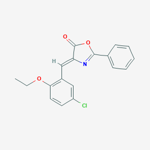 4-(5-chloro-2-ethoxybenzylidene)-2-phenyl-1,3-oxazol-5(4H)-one