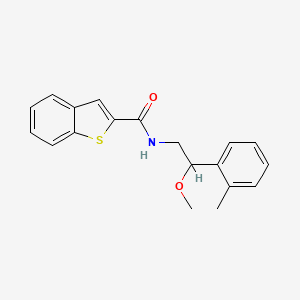 N-(2-methoxy-2-(o-tolyl)ethyl)benzo[b]thiophene-2-carboxamide