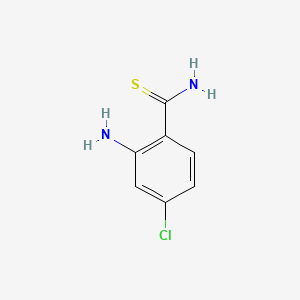 2-Amino-4-chlorothiobenzamide