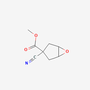 Methyl 3-cyano-6-oxabicyclo[3.1.0]hexane-3-carboxylate