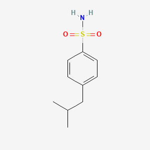 4-(2-Methylpropyl)benzene-1-sulfonamide