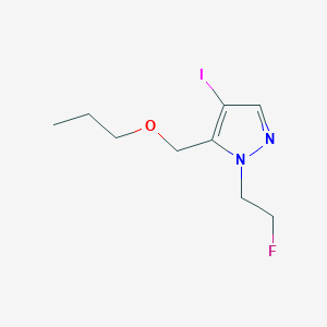 1-(2-fluoroethyl)-4-iodo-5-(propoxymethyl)-1H-pyrazole