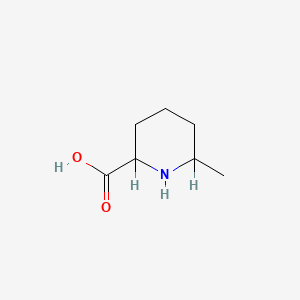 molecular formula C7H13NO2 B2957257 6-Methylpiperidine-2-carboxylic acid CAS No. 99571-58-1