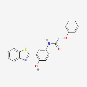 N-(3-(benzo[d]thiazol-2-yl)-4-hydroxyphenyl)-2-phenoxyacetamide