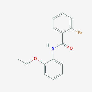 molecular formula C15H14BrNO2 B2957389 2-bromo-N-(2-ethoxyphenyl)benzamide CAS No. 303991-69-7