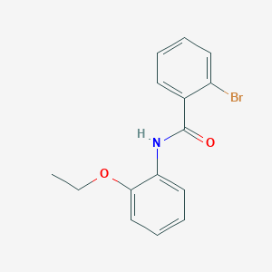 molecular formula C15H14BrNO2 B2957389 2-溴-N-(2-乙氧基苯基)苯甲酰胺 CAS No. 303991-69-7