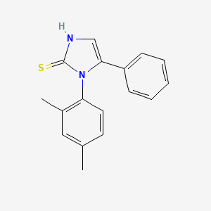 1-(2,4-dimethylphenyl)-5-phenyl-1H-imidazole-2-thiol
