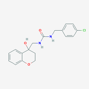 1-(4-Chlorobenzyl)-3-((4-hydroxychroman-4-yl)methyl)urea