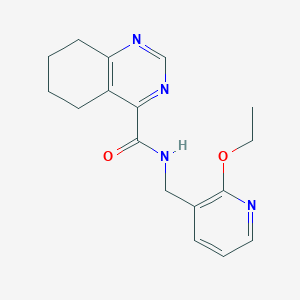 N-[(2-Ethoxypyridin-3-yl)methyl]-5,6,7,8-tetrahydroquinazoline-4-carboxamide