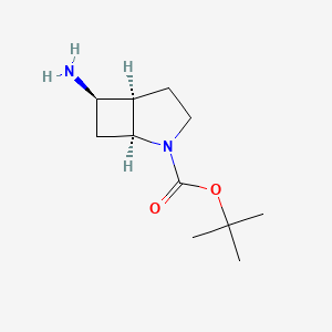 Tert-butyl (1S,5R,6R)-6-amino-2-azabicyclo[3.2.0]heptane-2-carboxylate