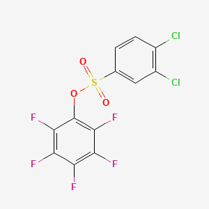 2,3,4,5,6-Pentafluorophenyl 3,4-dichlorobenzenesulfonate
