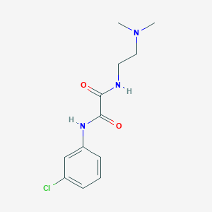 N1-(3-chlorophenyl)-N2-(2-(dimethylamino)ethyl)oxalamide