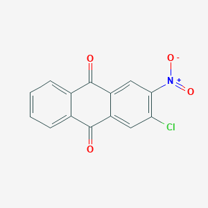 molecular formula C14H6ClNO4 B2957546 2-Chloro-3-nitro-anthraquinone CAS No. 35322-95-3