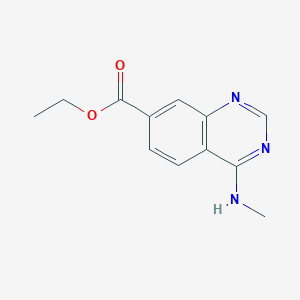 Ethyl 4-(methylamino)quinazoline-7-carboxylate