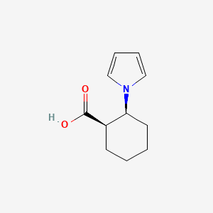 (1R,2S)-2-Pyrrol-1-ylcyclohexane-1-carboxylic acid