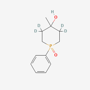 4-Methyl-1-phenyl-4-Phosphorinan-3,3,5,5-d4-ol 1-oxide