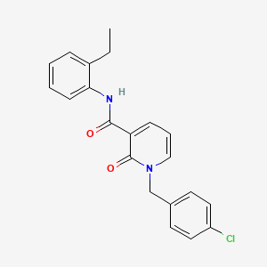 1-(4-chlorobenzyl)-N-(2-ethylphenyl)-2-oxo-1,2-dihydropyridine-3-carboxamide