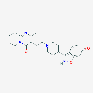 molecular formula C23H28N4O3 B029578 6-Desfluoro-6-hydroxy Risperidone CAS No. 106266-11-9