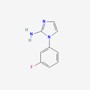 1-(3-Fluorophenyl)-1H-imidazol-2-amine