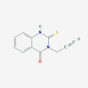 3-Prop-2-ynyl-2-thioxo-1,3-dihydroquinazolin-4-one