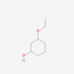 molecular formula C8H16O2 B2957840 3-Ethoxycyclohexan-1-ol CAS No. 51181-36-3
