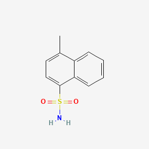 molecular formula C11H11NO2S B2957896 4-Methylnaphthalene-1-sulfonamide CAS No. 10447-10-6