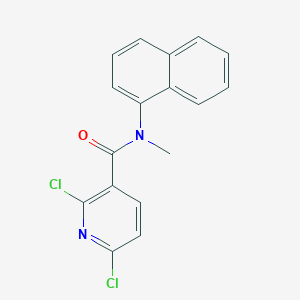 2,6-dichloro-N-methyl-N-(naphthalen-1-yl)pyridine-3-carboxamide