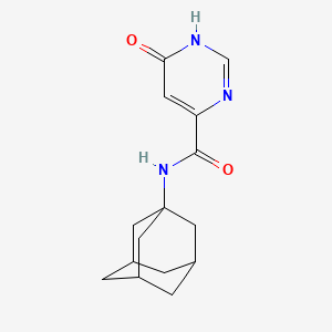 N-((3s,5s,7s)-adamantan-1-yl)-6-hydroxypyrimidine-4-carboxamide